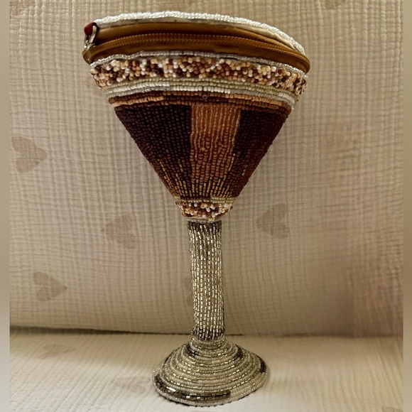 VIRAL Beaded Espresso Martini Bag - BNWT - Picture 1 of 11